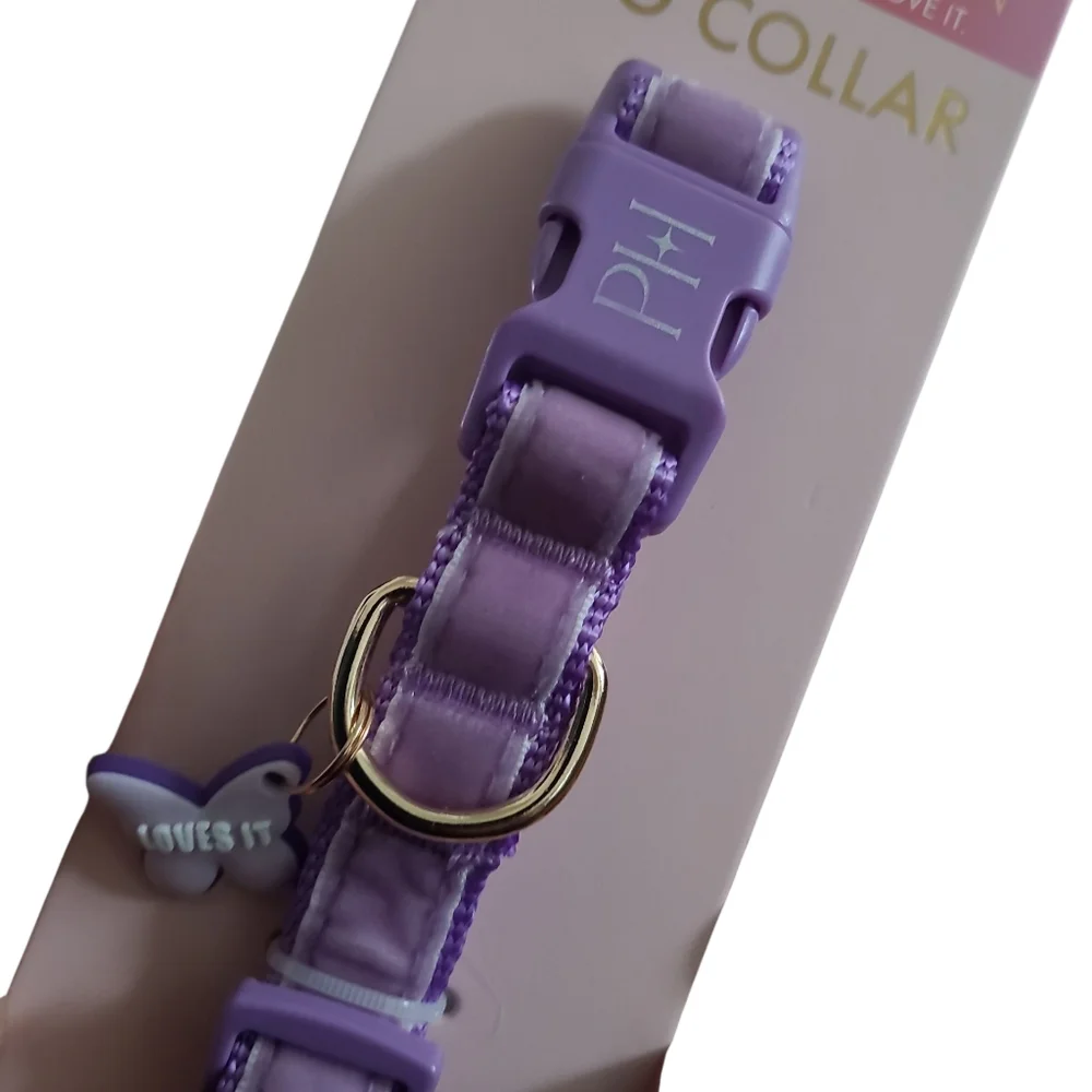 Paris Hilton Purple Collar - Size S